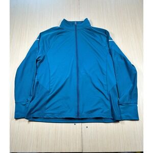 Mountain Warehouse Isocool Shirt Mens XL Blue Wicking‎ Quick Drying Quarter Zip